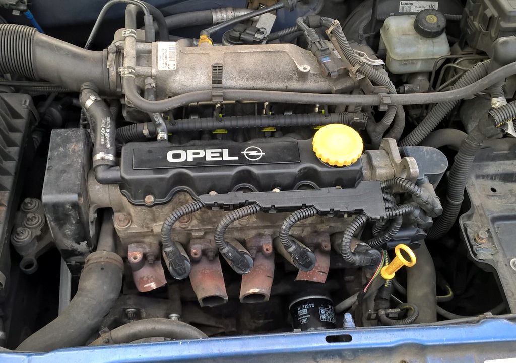 motor z16se opel astra combo meriva 1.6 8v 84km  (#)