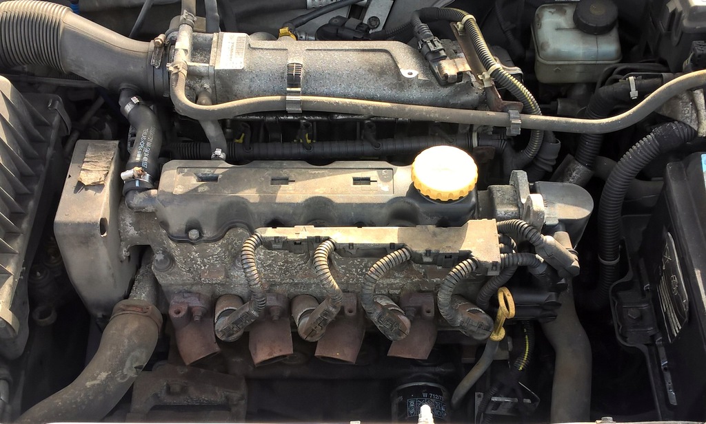 motor z16se opel astra combo meriva 1.6 8v 84km  (#)