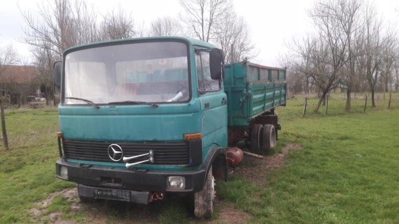 mercedes benz 813 = eje osie parte delantera = piezas  (#)