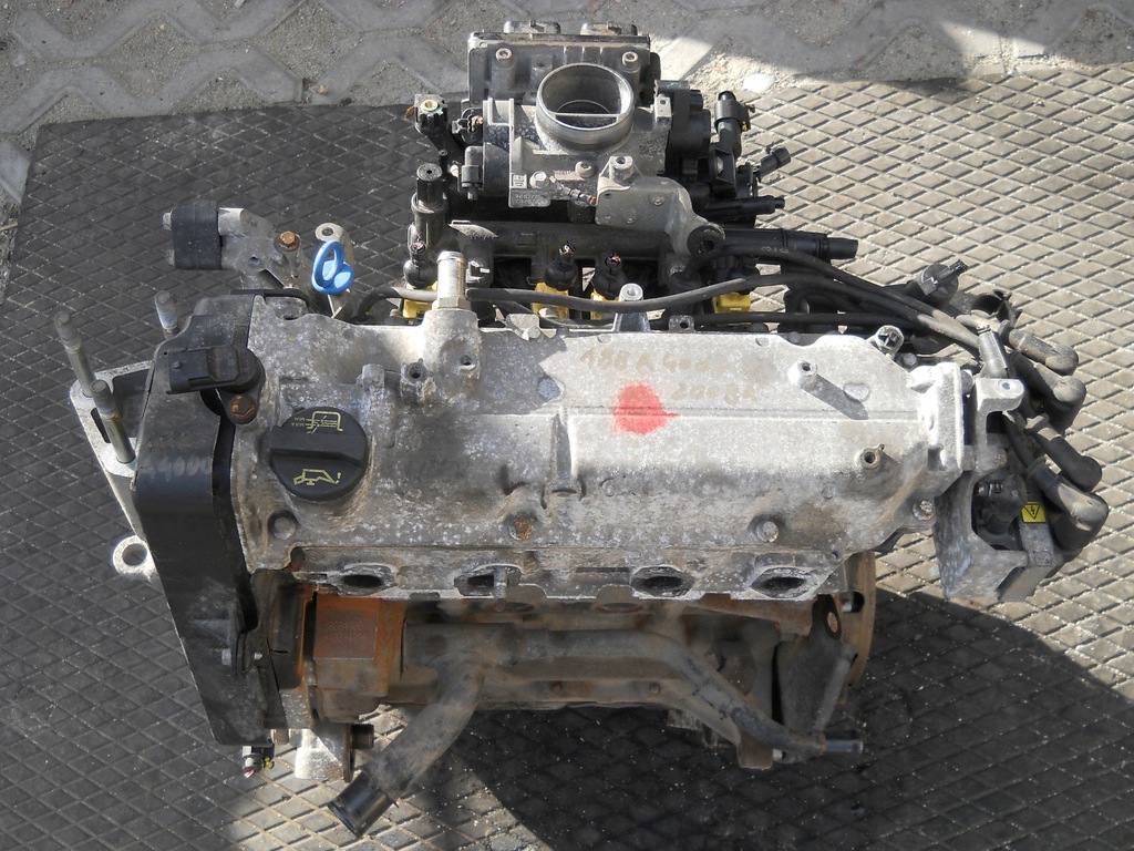 motor fiat punto ii panda 1.2 8v 2008r 188a4000  (#)