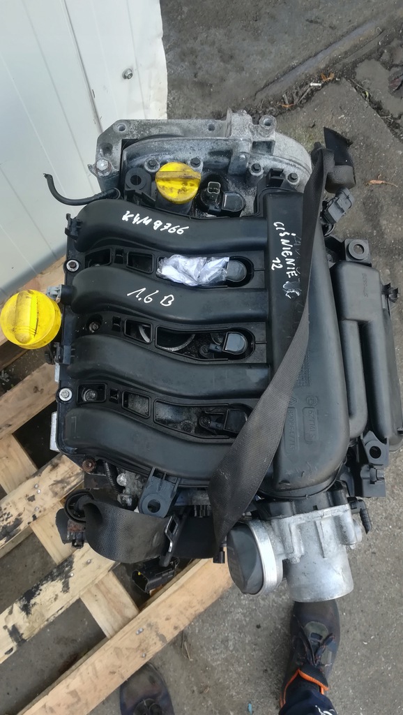 motor renault 1.6b k4m9766  (#)