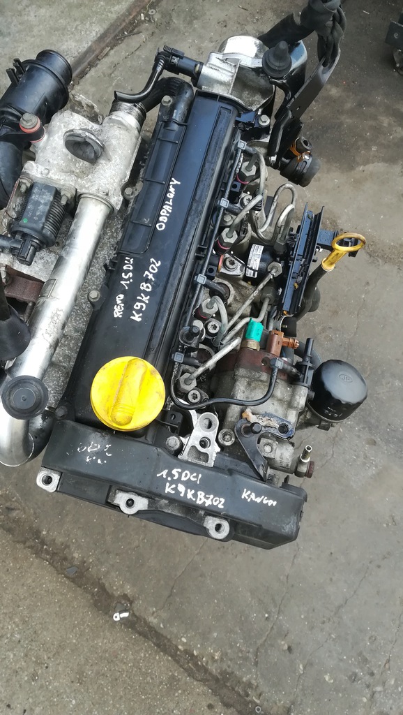 motor renault 1.5dci k9kb702  (#)