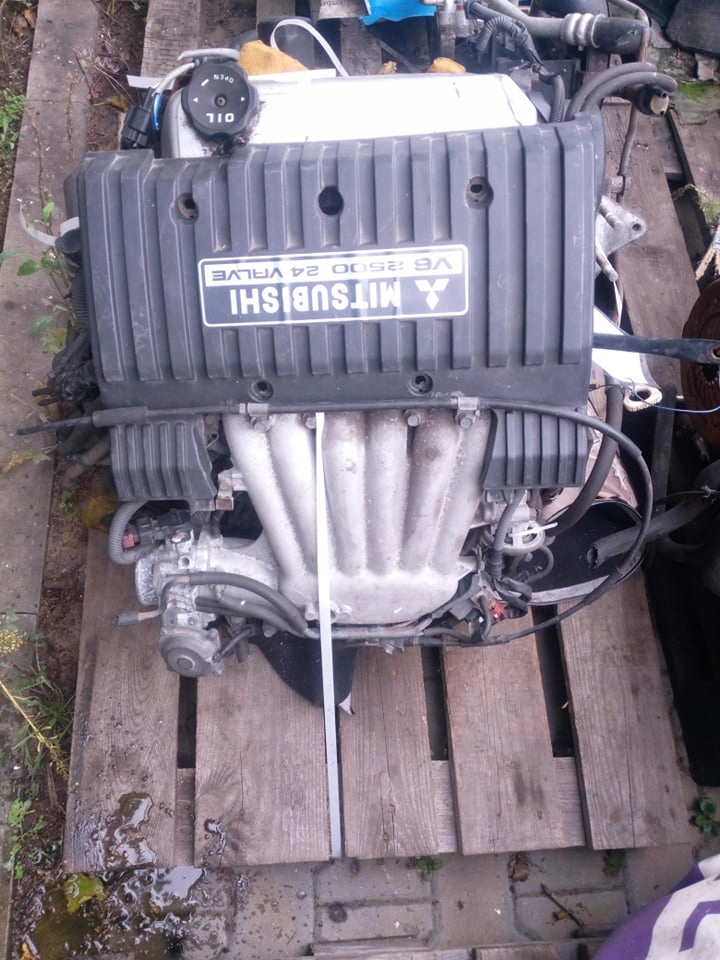 mitsubishi galant 2.5 v6 24v 6a13 motor compl.  (#)