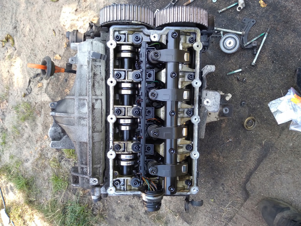 motor audi a6 c6 2.0d bre culata compl.  (#)