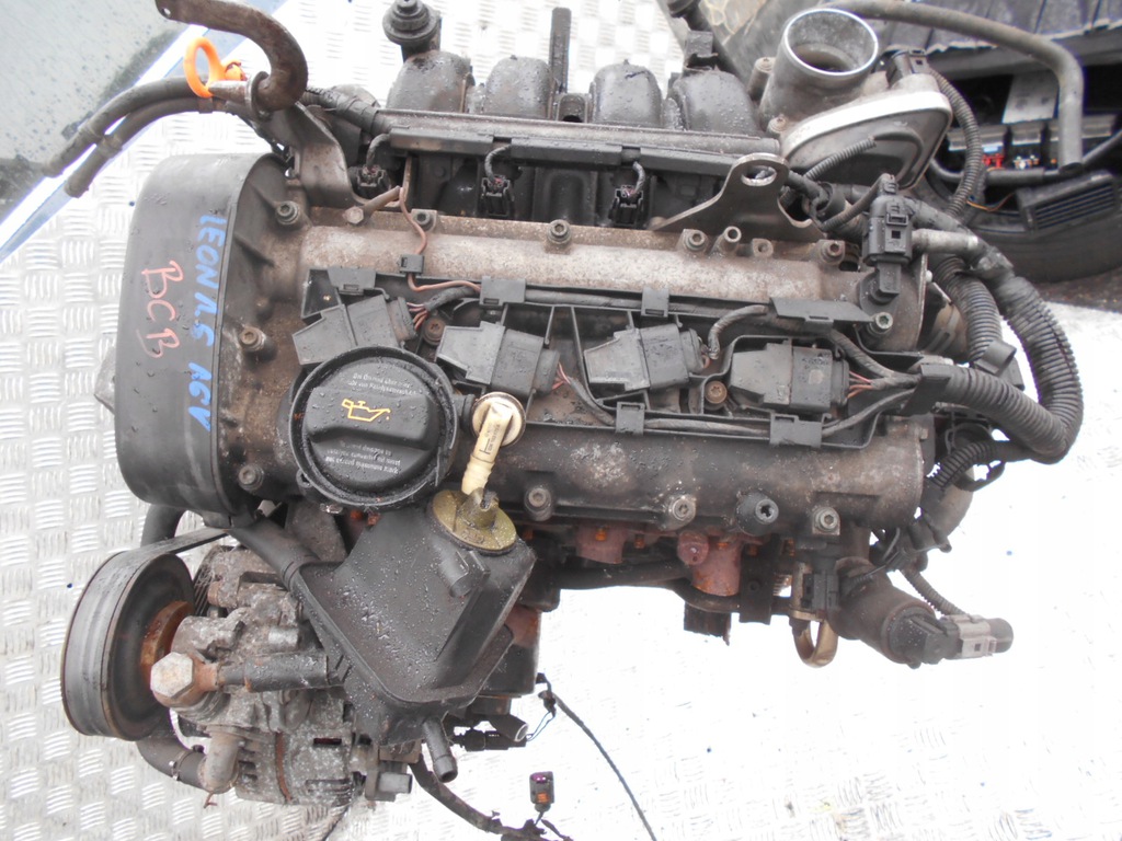 motor 1.6 16v bcb leon toledo golf a3 compl.  (#)