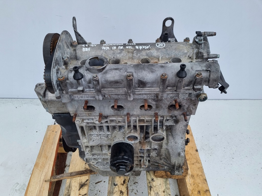 motor vw lupo 1.4 16v 75km 98-05r alum carter sumider..o bby  (#)