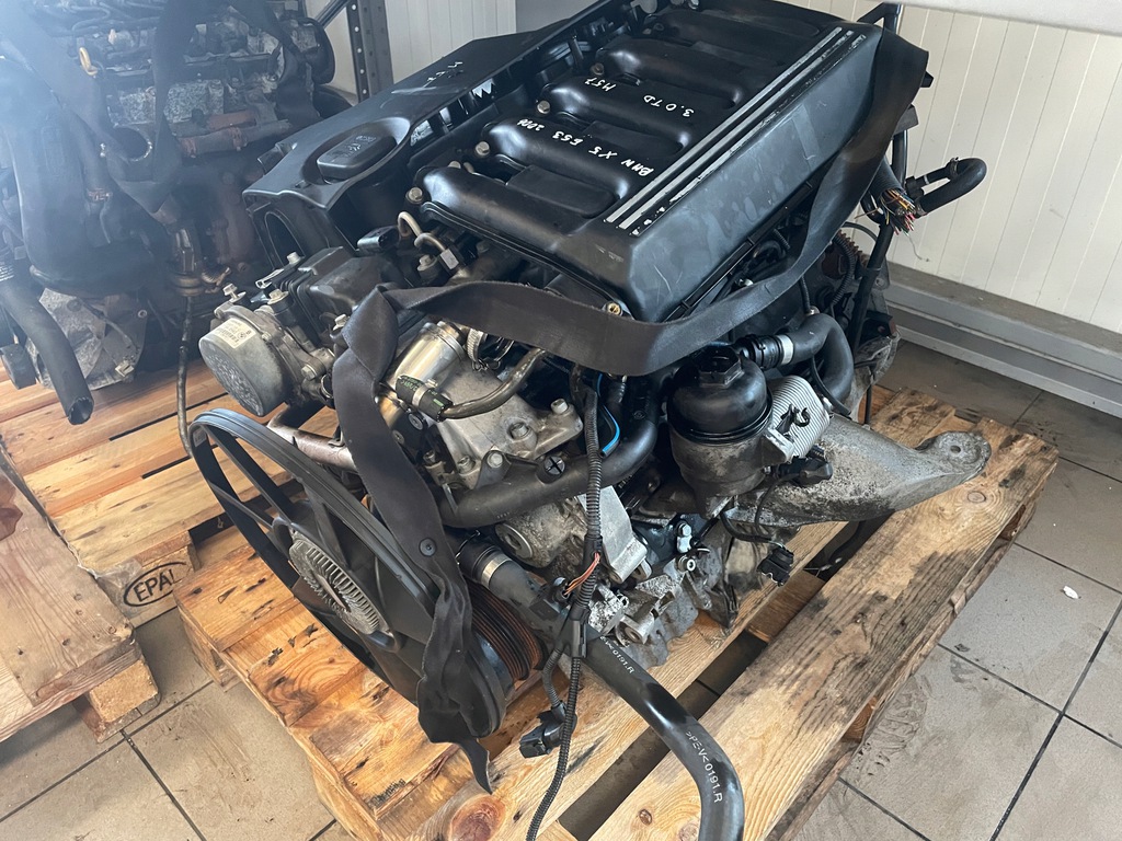 motor compl. 3.0 td m57 306d1 bmw x5 e53 2005  (#)