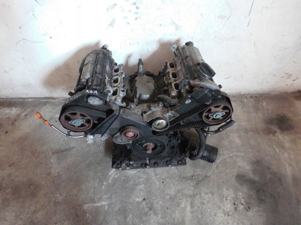 motor audi a4 b5 a6 c5 2.4 v6 gasolina 168 mil km  (#)
