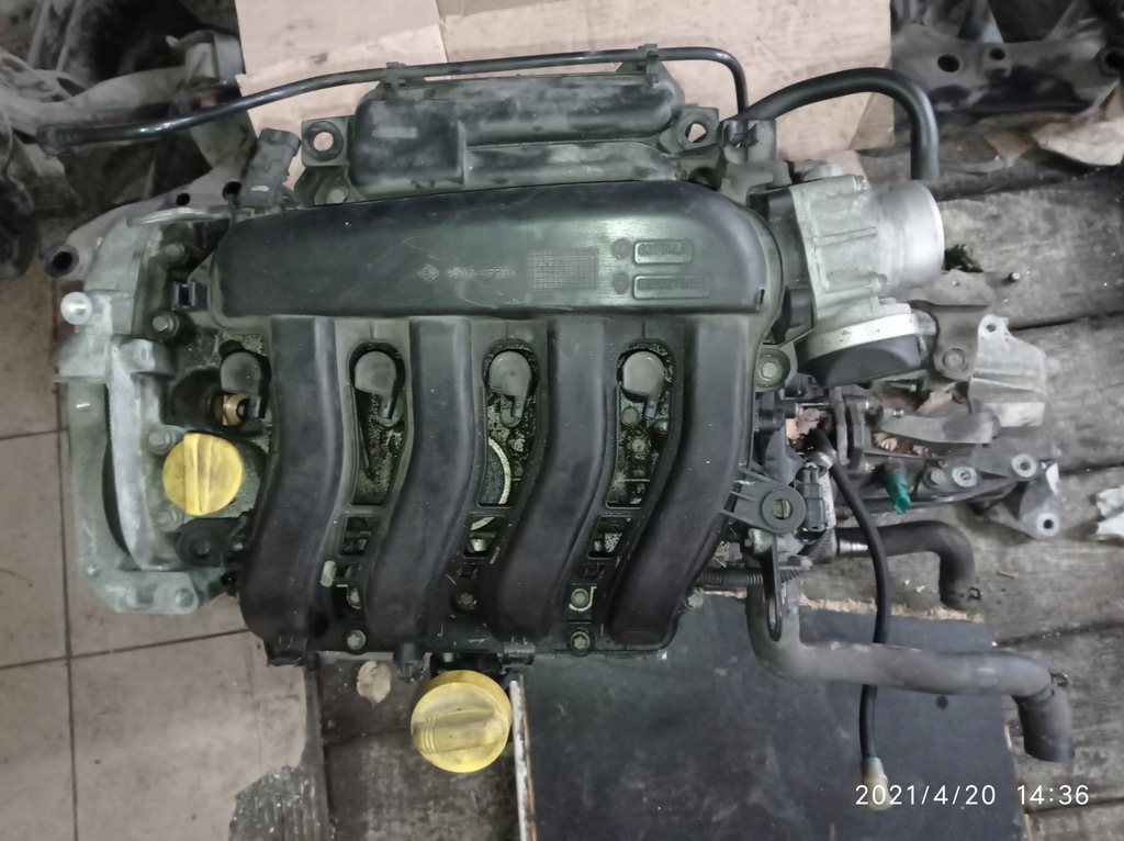 motor scenic ii 16 16v gasolina  (#)