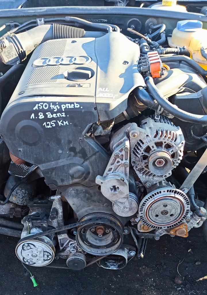 motor compl. audi 1.8 b 125km 150 mil.    (#)