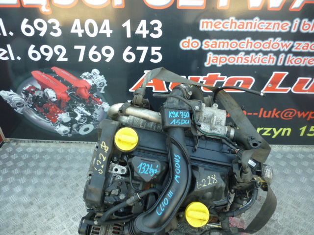 motor clio modus 1.5 dci k9k750  (#)