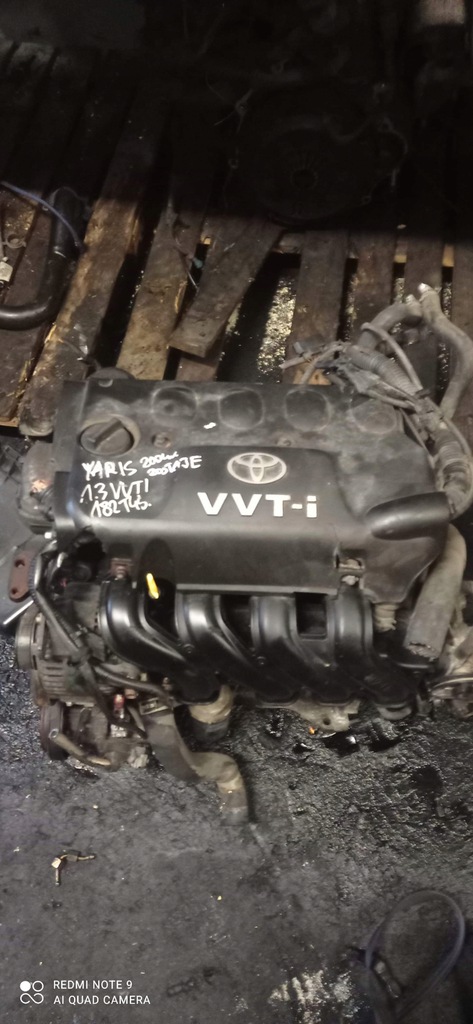 motor yaris 1.3 vvti 182 mil. 2004r.  (#)