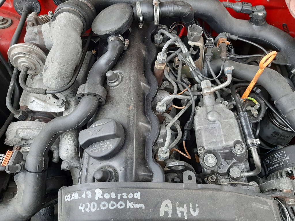 motor kpl audi a4 b5 ahu sin compresor  (#)