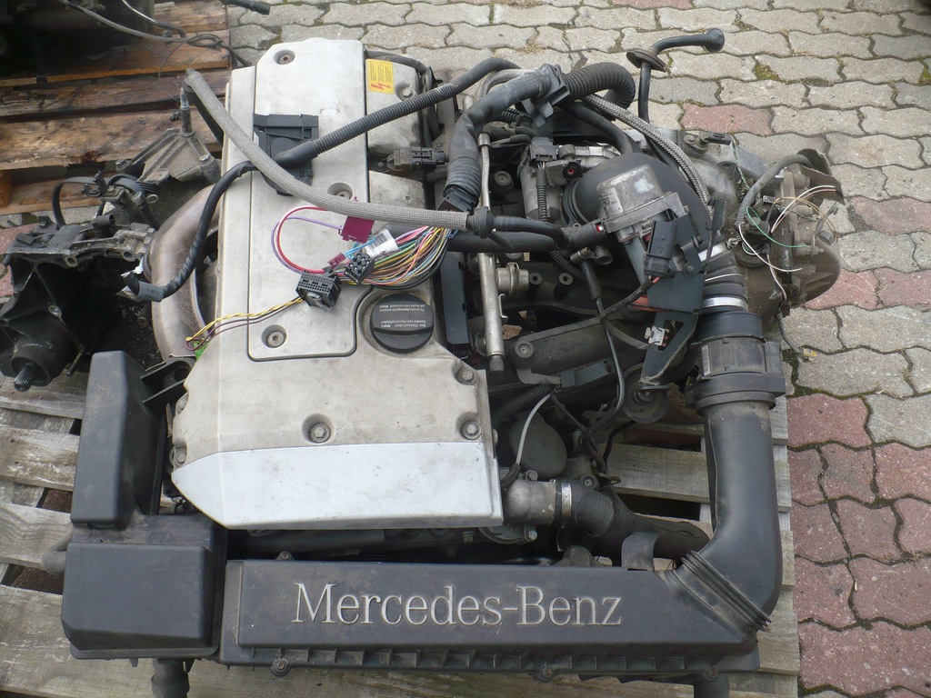 motor mercedes w203 2.0 gasolina kpl 111951  (#)
