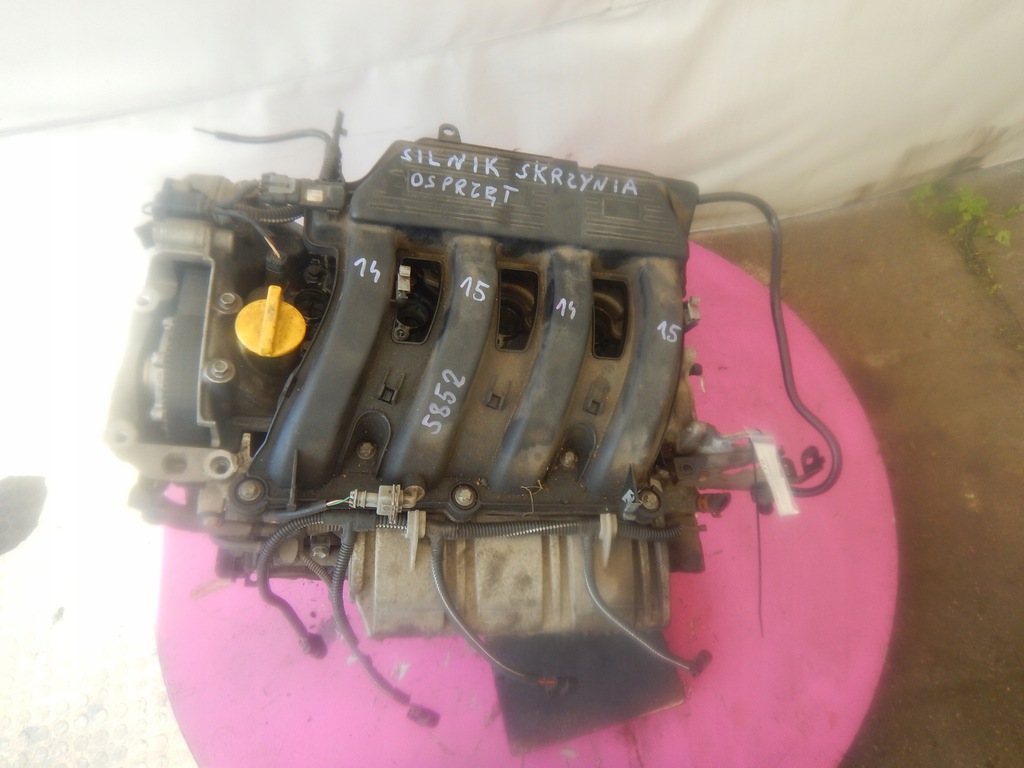 laguna ii 1.8 16v f4p772 f4p motor compresion ok.  (#)