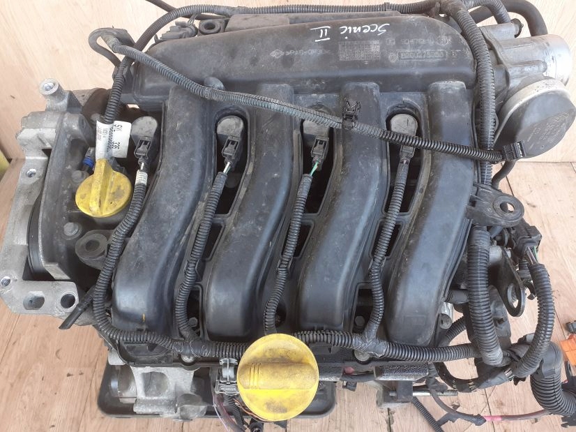motor pelado renault scenic ii 1.6 16v k4m9 7/66  (#)