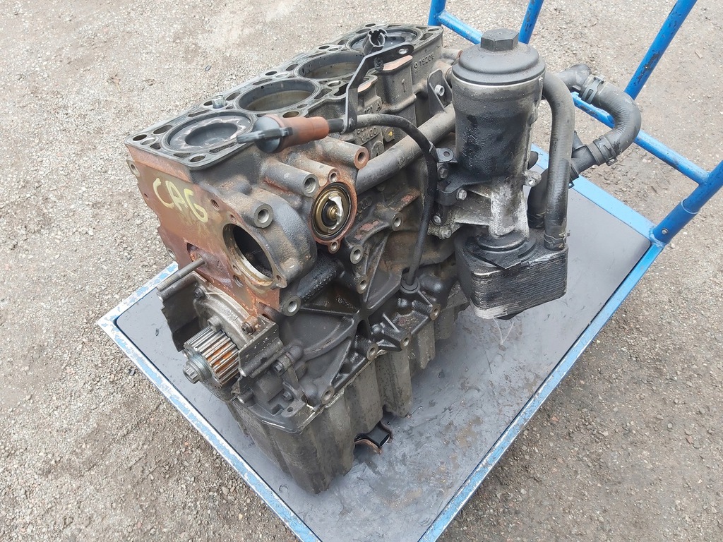 bloque motor pelado deznudo motor audi vw motor cag 2.0tdi  (#)