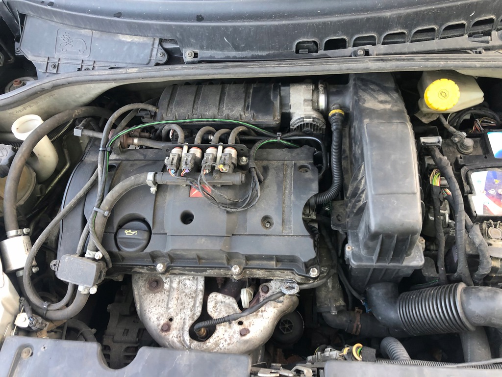 citroen c3 pluriel c4 307 motor 1.6 16v 191mil km  (#)
