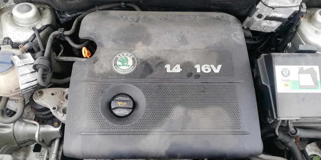 motor skoda fabia i 1.4 16v bby super estado  (#)