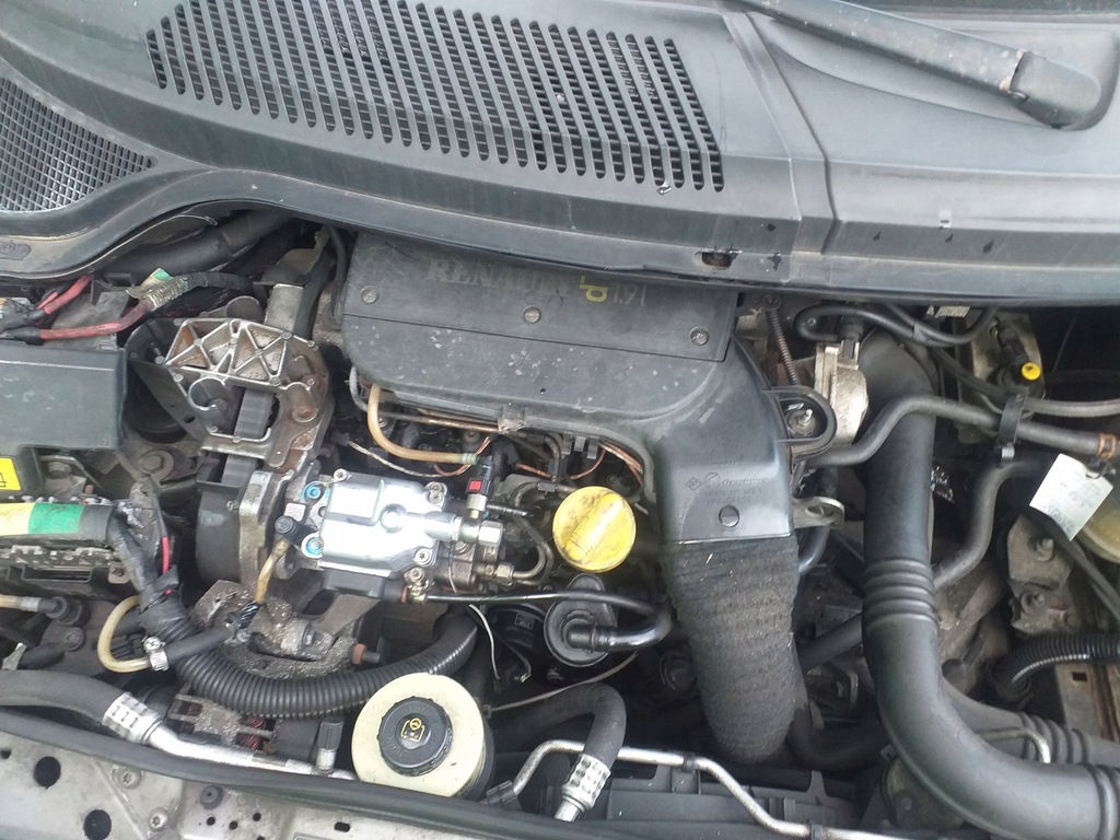 motor diesel compl. renault scenic i 1.9 dti f9q734  (#)