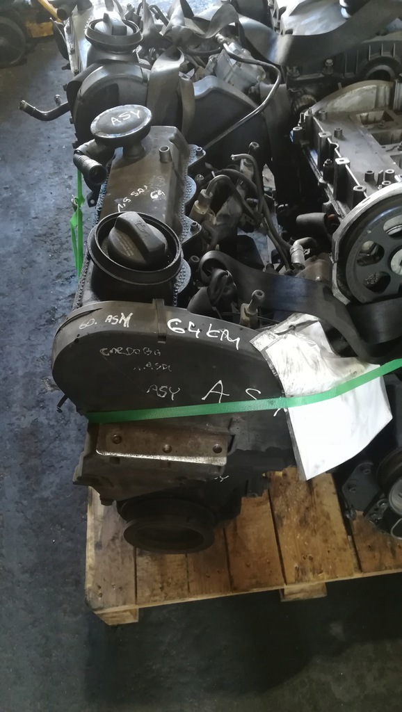 motor vw polo golf skoda seat 1.9sdi 64km asy  (#)
