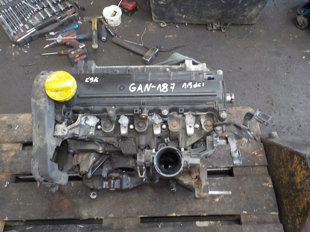 megane iii motor pelado deznudo motor 1.5 dci k9k  (#)