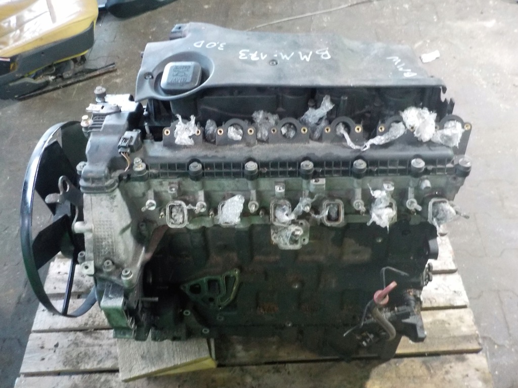 bmw e39 3.0d 193km motor pelado m57d30  (#)
