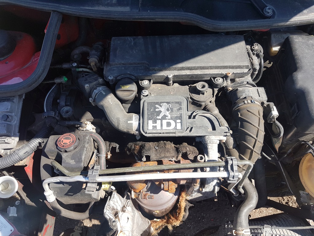 motor compl. peugeot 206 1.4 hdi 8hz dv4td  (#)