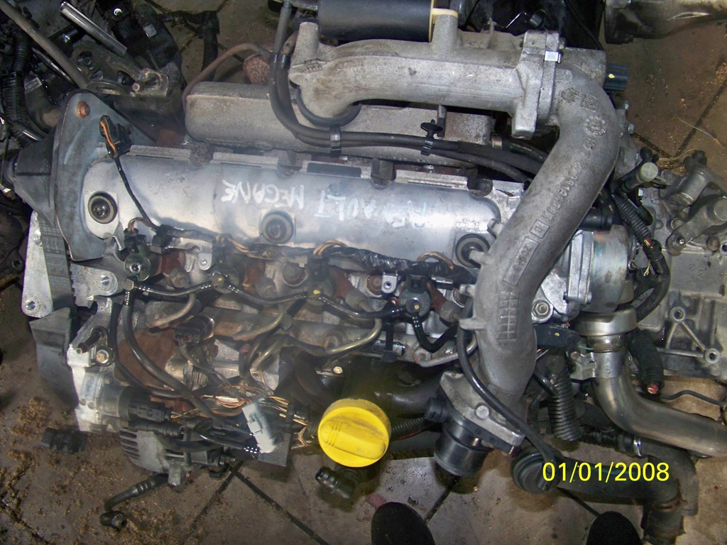 renult laguna 1.9 dti motor compl.  (#)
