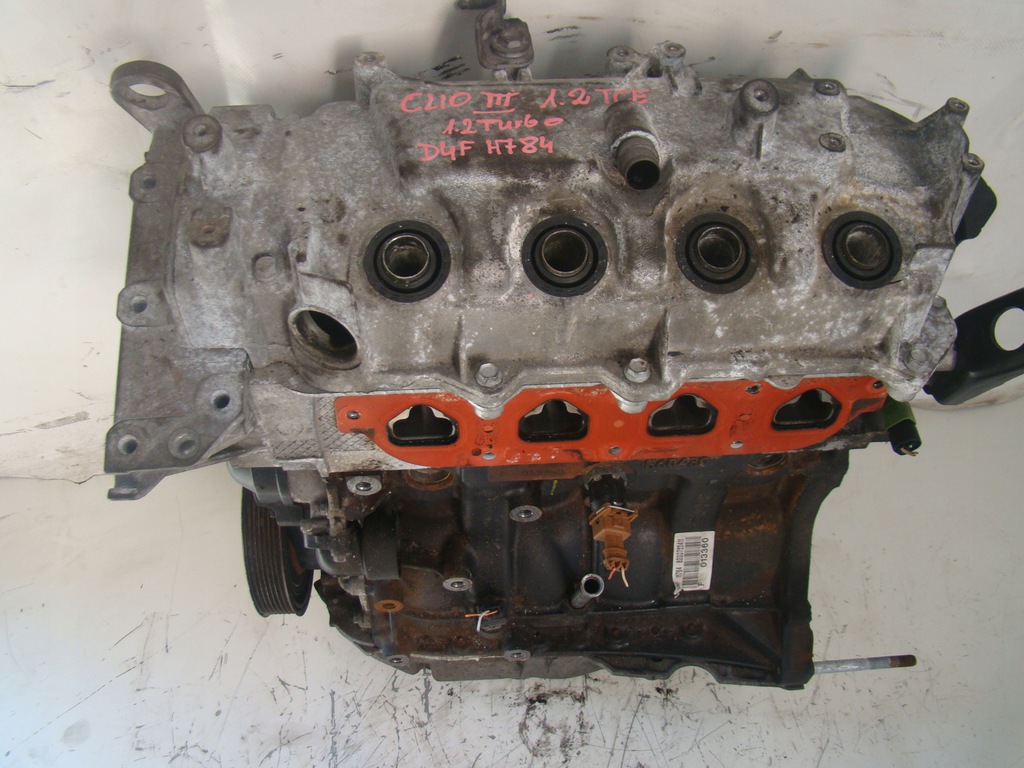 clio iii 1.2 tce turbo motor d4f h784  (#)