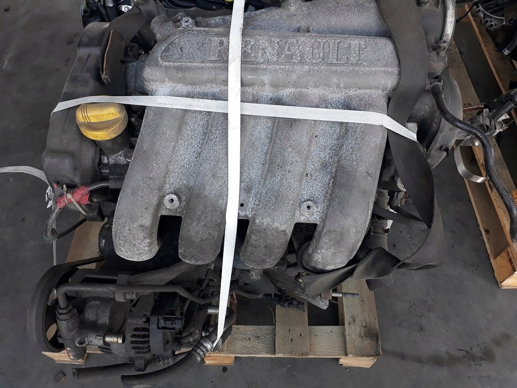 renault scenic 2.0 16v motor f4k motor pelado deznudo  (#)