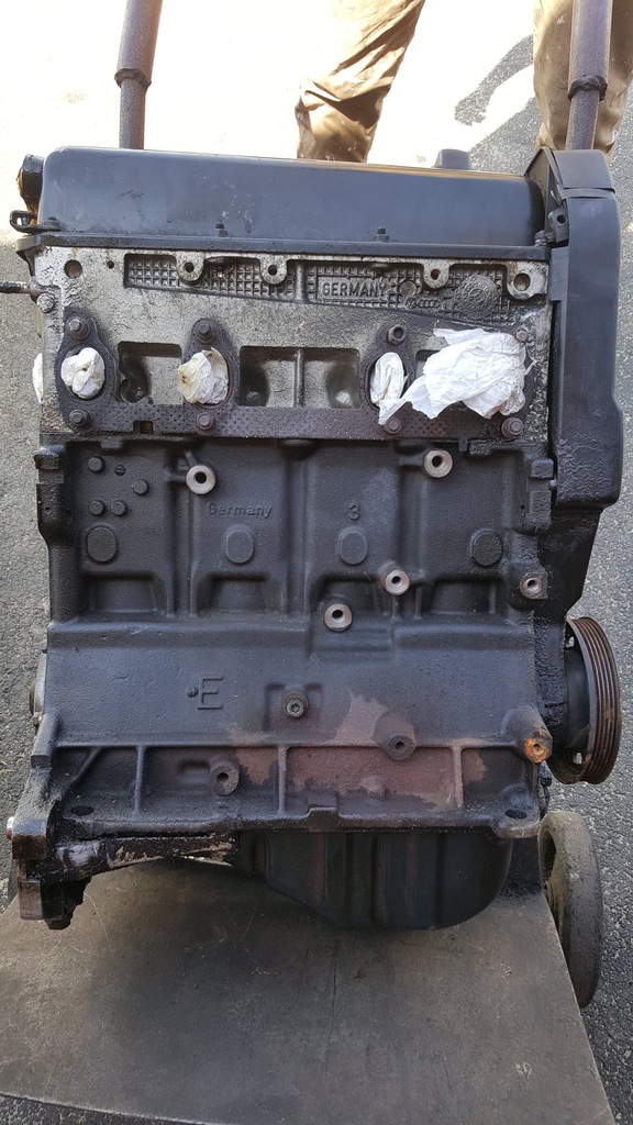 pelado motor 1.6 8v audi a4 vw passat b5 adp  (#)
