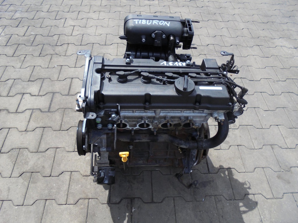 motor hyundai  tiburon 1.6 16v 67 mil km -wysylka-  (#)