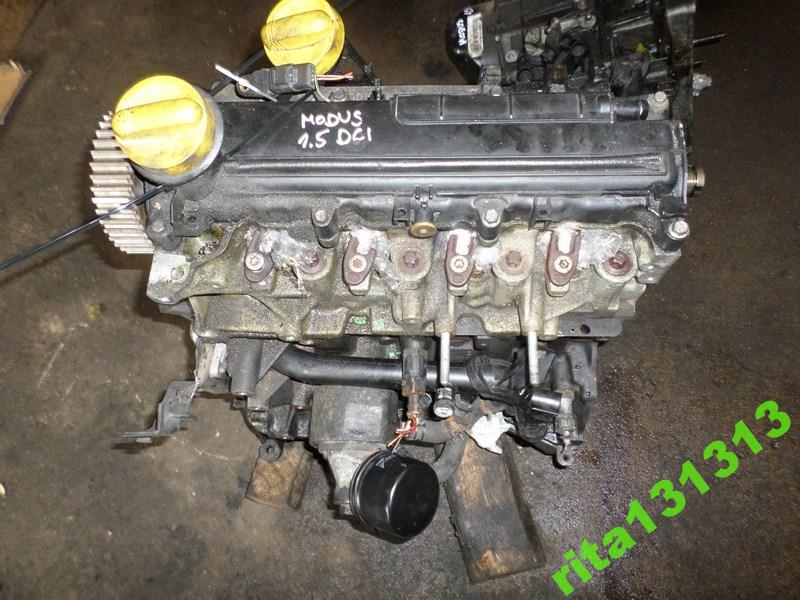 ! renault modus 1.5 dci 68km k9k motor !  (#)