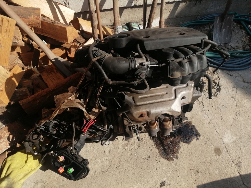 golf iv 1.6 sr 8v motor compl. + módulo  (#)