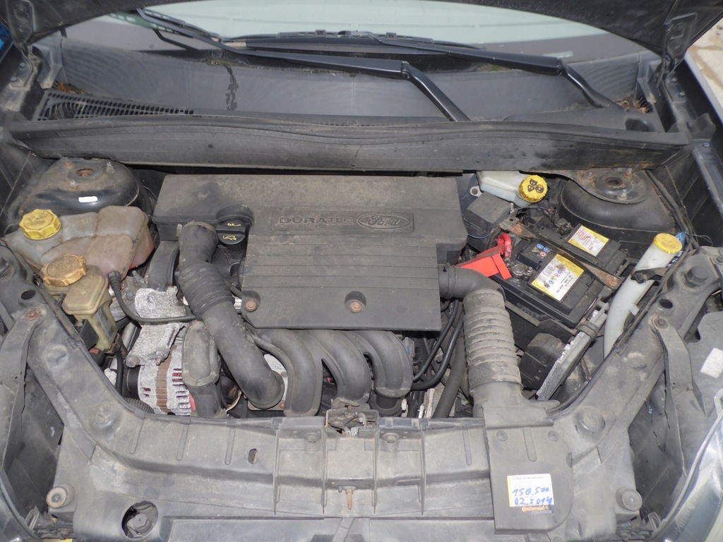 motor fxja 1.4 16v 80km 59kw ford fusion i mk1  (#)