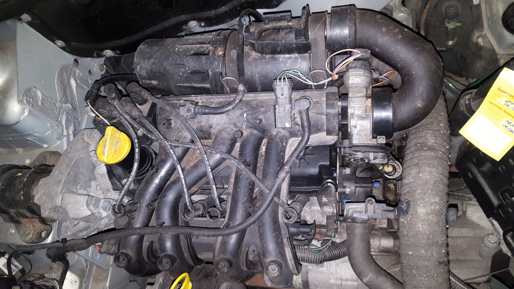 motor renault clio ii 1.2 8v 91 mil  (#)