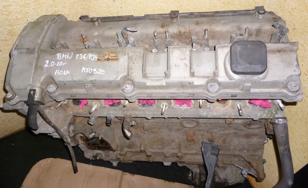 bmw e30 e34 e36 2.0 24v motor m50b20 206s1  (#)