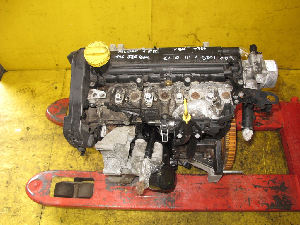 renault clio iii modus 1.5 dci motor k9kt766  (#)