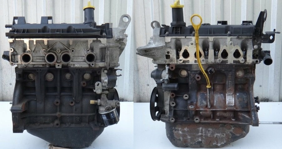 renault twingo ii 08 r 1.2 8v motor d7f a800  (#)