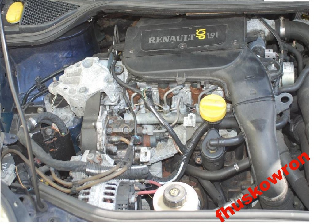 motor renault scenic i restyling 1.9 dci f8t f9q732  (#)