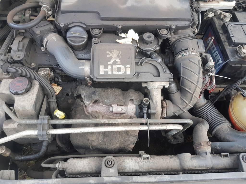 motor peugeot 206 1.4 hdi 8hz compl.  (#)