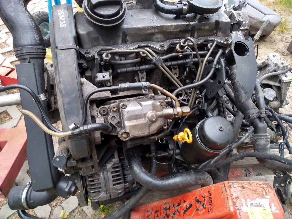golf iv skoda seat motor 1.9tdi 90 compl.  (#)