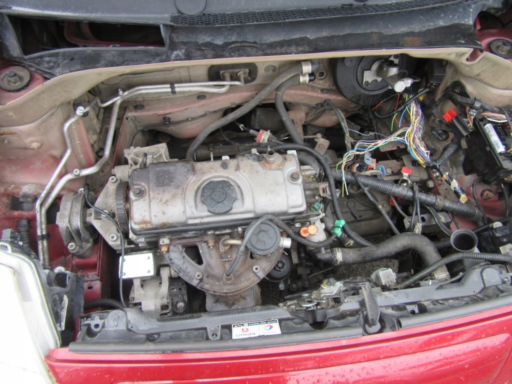 motor citroen c2 c3 peugeot 206 1.1 hfx  (#)