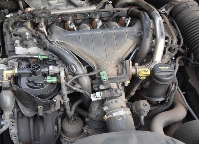 motor peugeot 407 2.0 hdi rhr  (#)