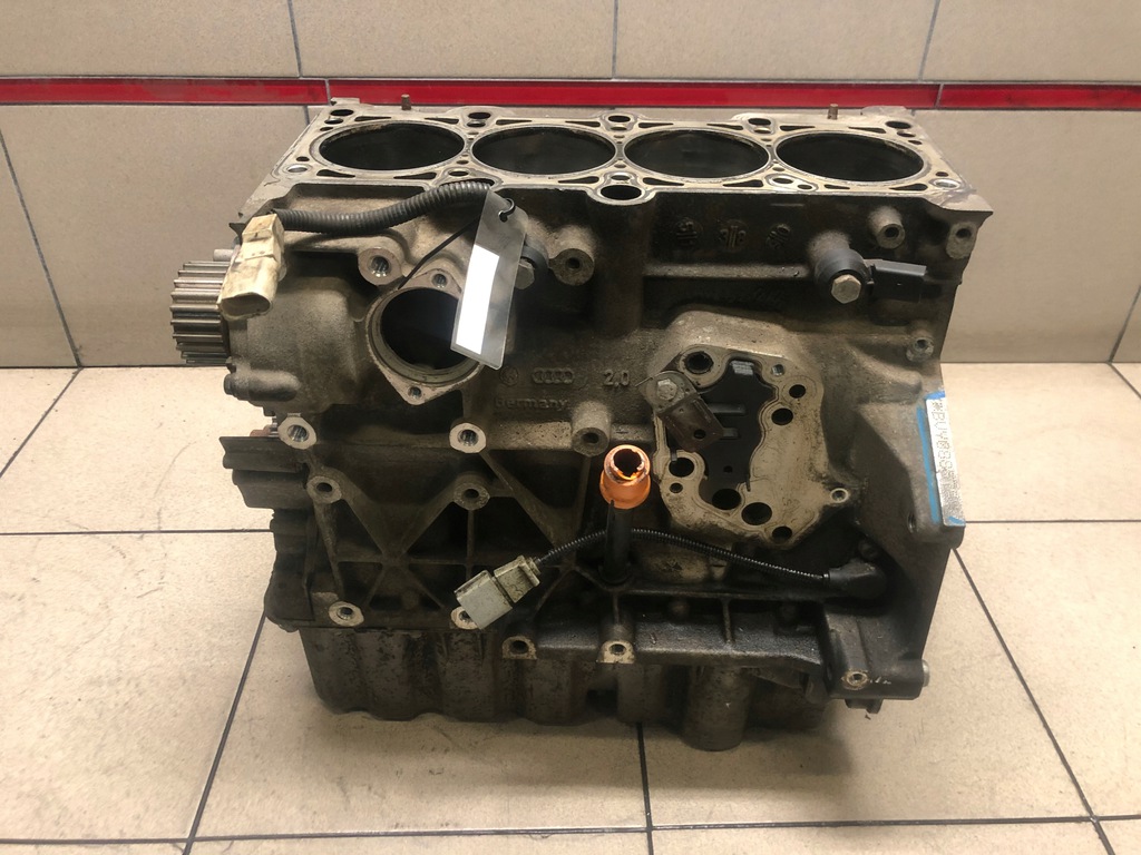motor corto bloque motor audi vw skoda seat 2.0 fsi bvy  (#)