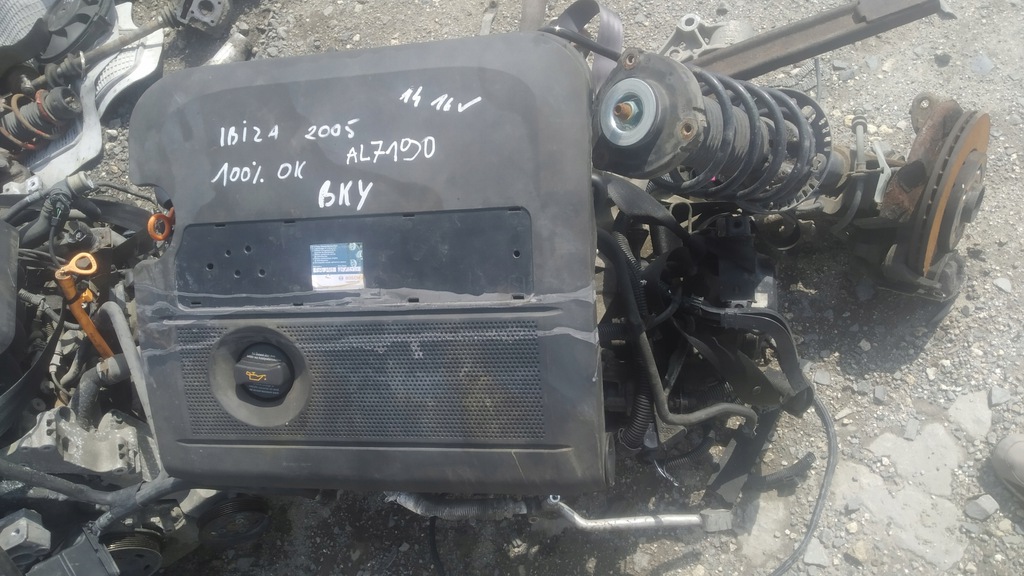 motor pelado seat ibiza bky 1.4 16v  (#)