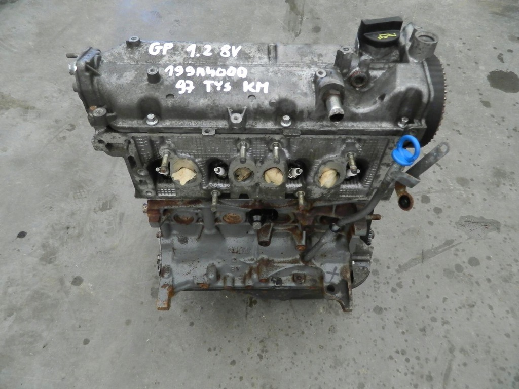 motor 199a4000 fiat grande punto 1.2 8v 97 mil  (#)
