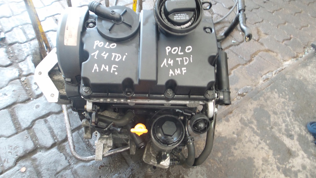 motor compl. pelado deznudo amf polo 9n 1.4 tdi  (#)