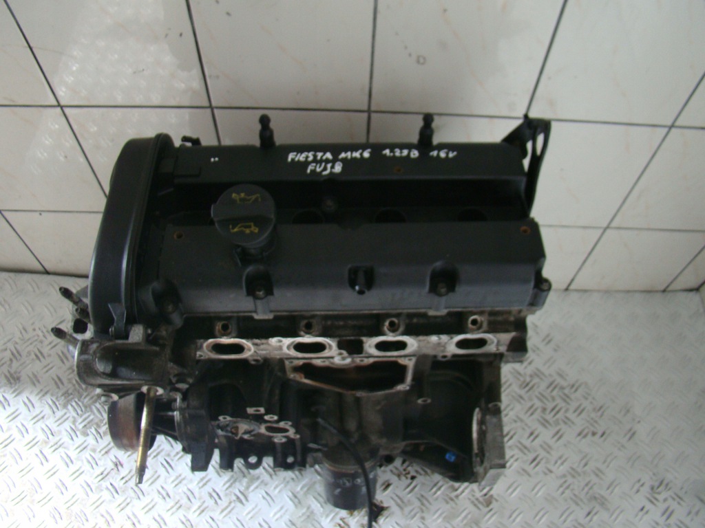 ford fiesta mk6 1.25 b 16v motor fujb  (#)